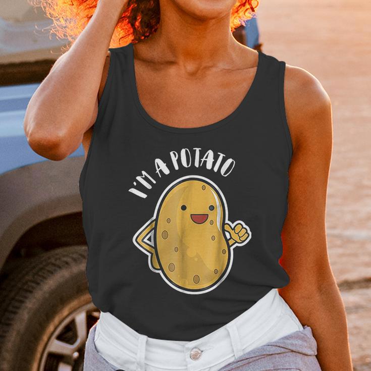 I Am A Potato French Fry Potato Unisex Tank Top Gifts for Women