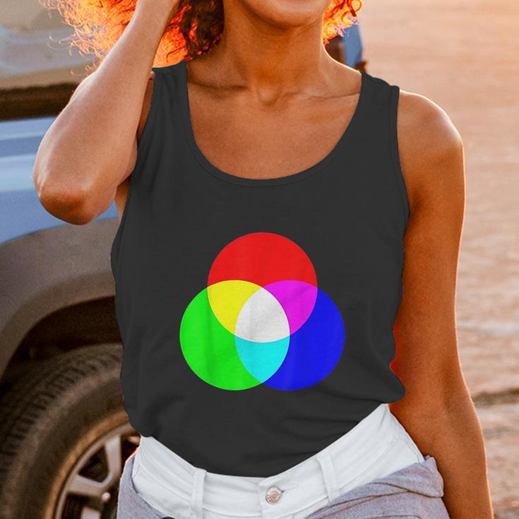 Primary Color Mixing Rgb Color Model Art Paint Unisex Tank Top Gifts for Women