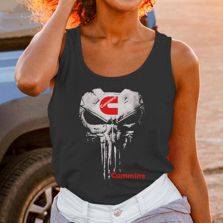 Punisher Skull Cummins Shirt Unisex Tank Top Gifts for Women