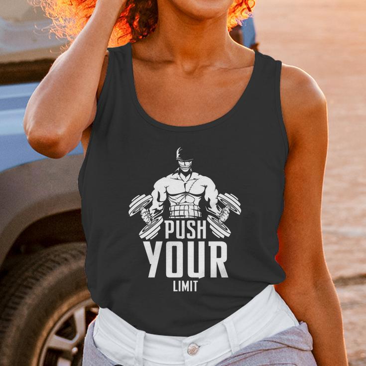 Push Your Limit Roronoa ZoroShirt Unisex Tank Top Gifts for Women