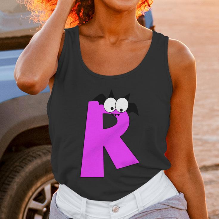 R Name Charater Dracula Halloween Quote Unisex Tank Top Gifts for Women