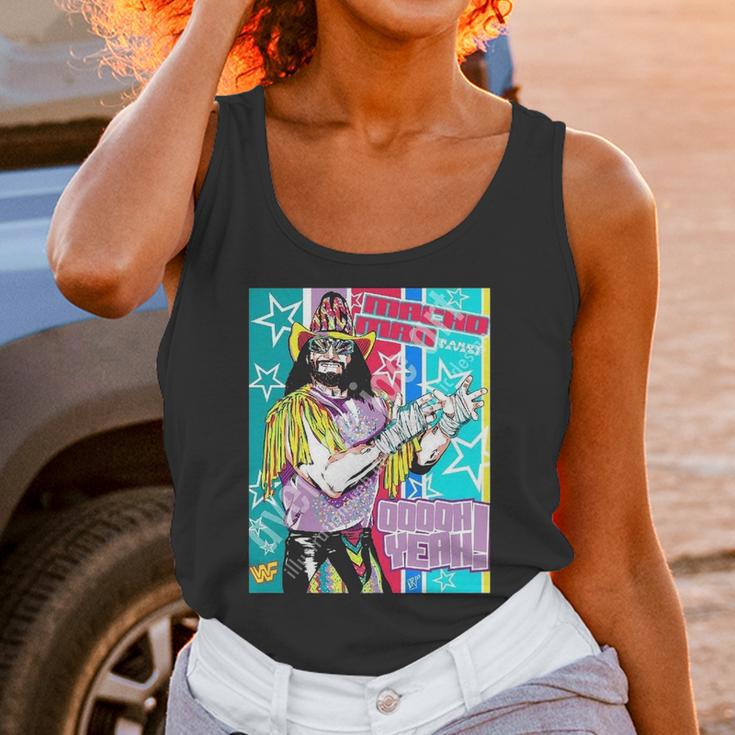 Randy Macho Man Savage Graphic Funny Unisex Tank Top Gifts for Women