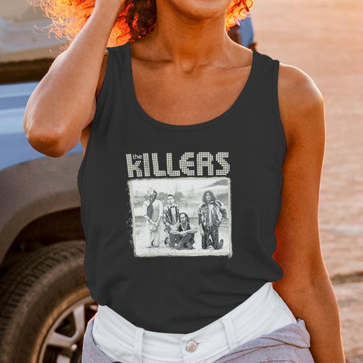 Real Swag Inc The Killers Band Photo Image Black Unisex Tank Top Gifts for Women