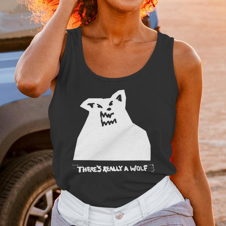 Theres Really A Wolf Russ Unisex Tank Top Gifts for Women