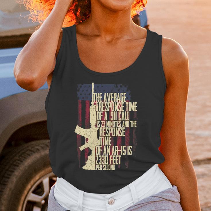 Response Time Ar15 T-Shirt Unisex Tank Top Gifts for Women