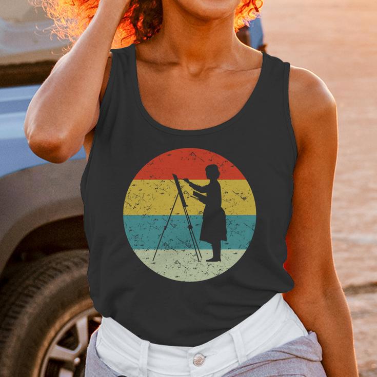 Retro Vintage Artist Unisex Tank Top Gifts for Women