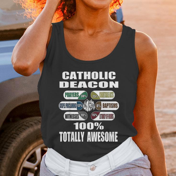 Roman Catholic Deacon Duties Pun Gift Unisex Tank Top Gifts for Women