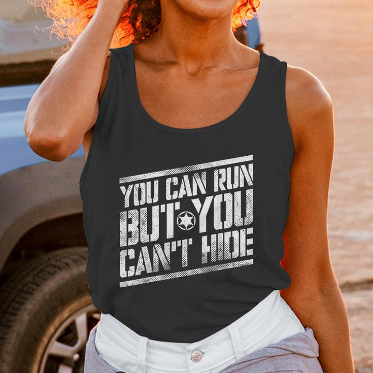 You Can Run But You Cant Hide Bounty Hunter Unisex Tank Top Gifts for Women