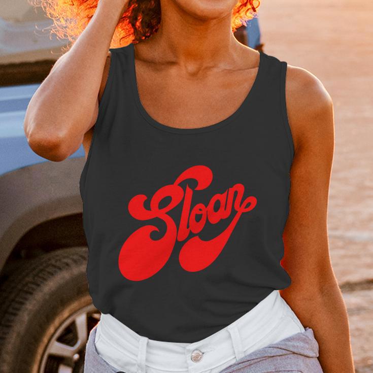 Sloan Band Logo Red Unisex Tank Top Gifts for Women