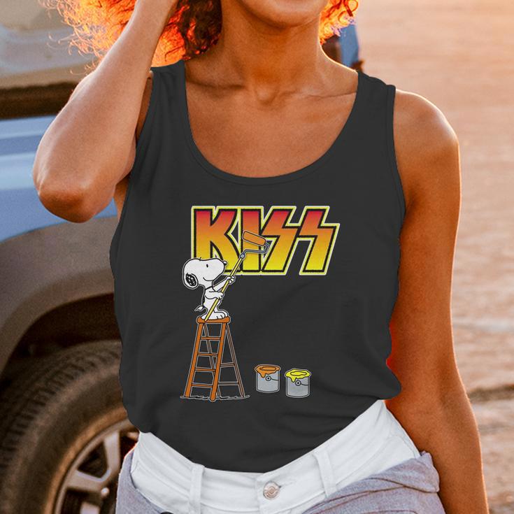 Snoopy Paint Kiss Unisex Tank Top Gifts for Women