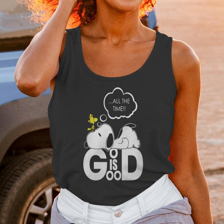 Snoopy All The Time Is Good T-Shirts Unisex Tank Top Gifts for Women