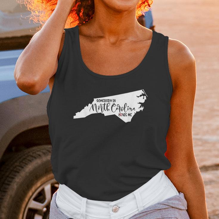 Somebody In North Carolina Loves Me Gift Unisex Tank Top Gifts for Women