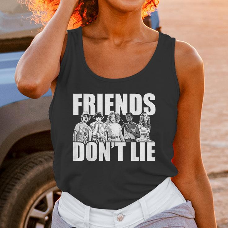 Stranger Things Friends Dont Lie Unisex Tank Top Gifts for Women