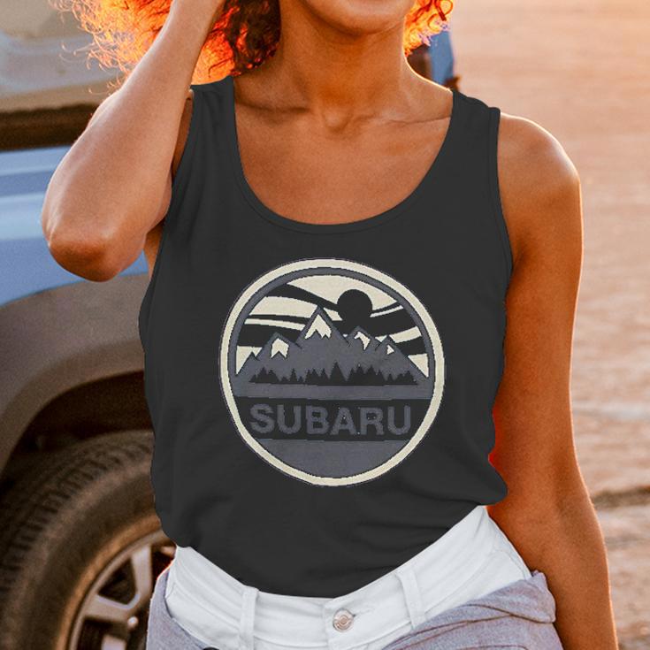 Subaru Official Wild Mountains Unisex Tank Top Gifts for Women