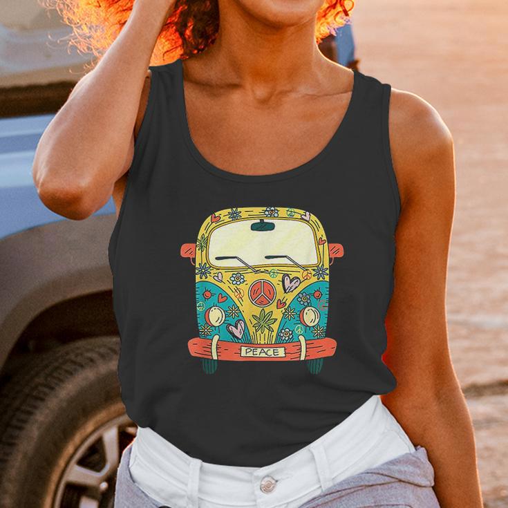 Surf Camping Bus Model Love Retro Peace Hippie Surfing 60S Unisex Tank Top Gifts for Women