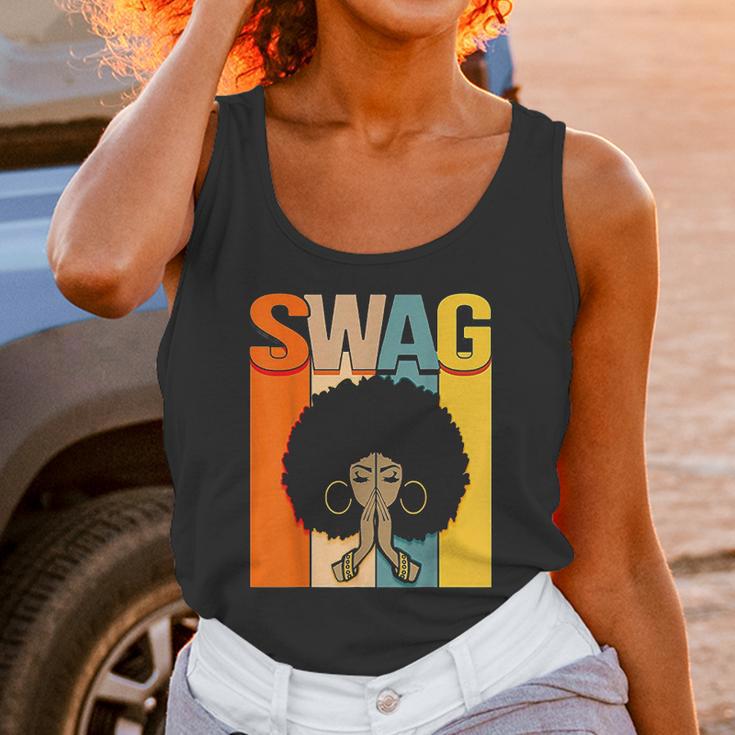 Swag Vintage Melanin Queen Unisex Tank Top Gifts for Women