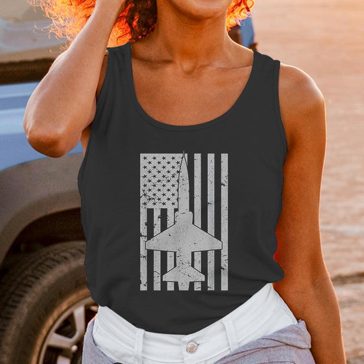 T38 Talon Patriotic Vintage Jet Trainer Pilot Unisex Tank Top Gifts for Women