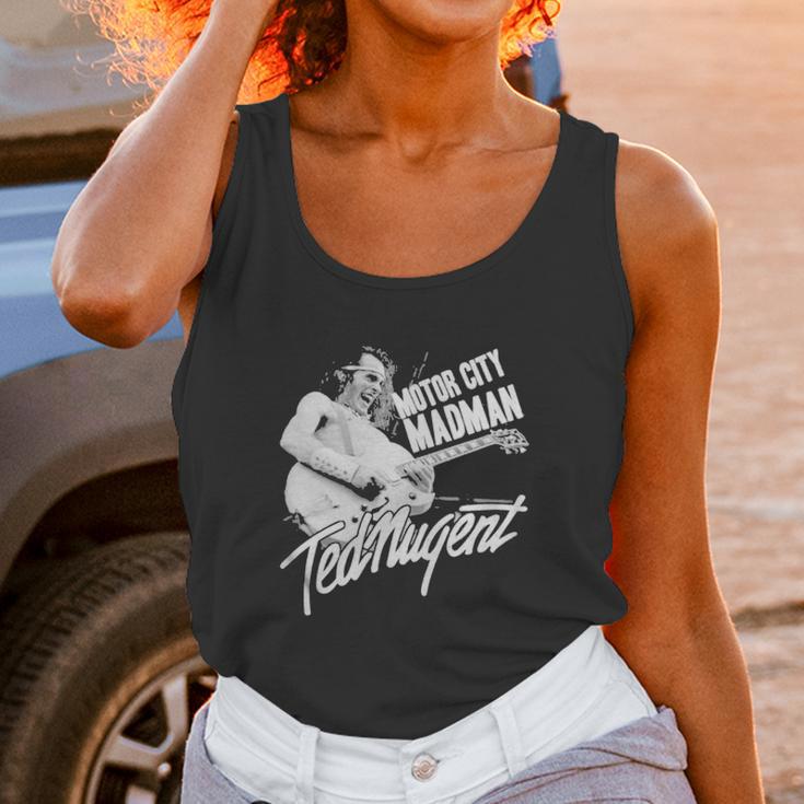 Ted Nugent Motor City Madman Unisex Tank Top Gifts for Women