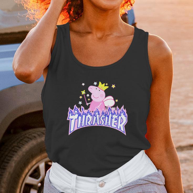 Thrasher Peppa Pig Thrasher Unisex Tank Top Gifts for Women