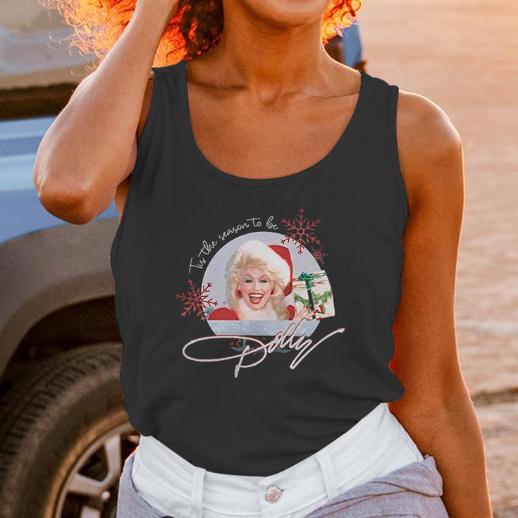 Tis The Season To Be Dolly Vintage Unisex Tank Top Gifts for Women