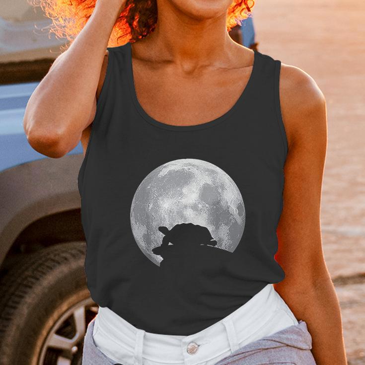 Tortoise Lover Under Moonlight Unisex Tank Top Gifts for Women