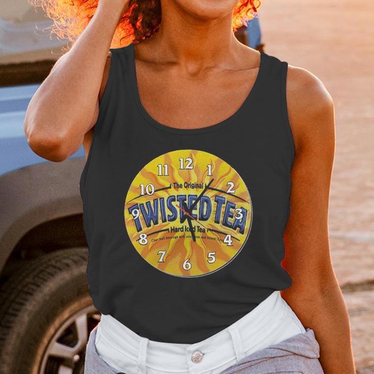 Twisted Tea Funny Clock Unisex Tank Top Gifts for Women