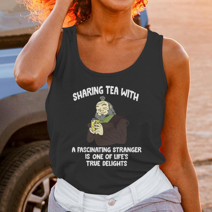 Twisted Tea Sharing Tea With A Fascinating Stranger Unisex Tank Top Gifts for Women