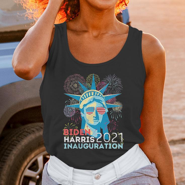 Victory Inauguration Celebration Vintage Distressed Unisex Tank Top Gifts for Women