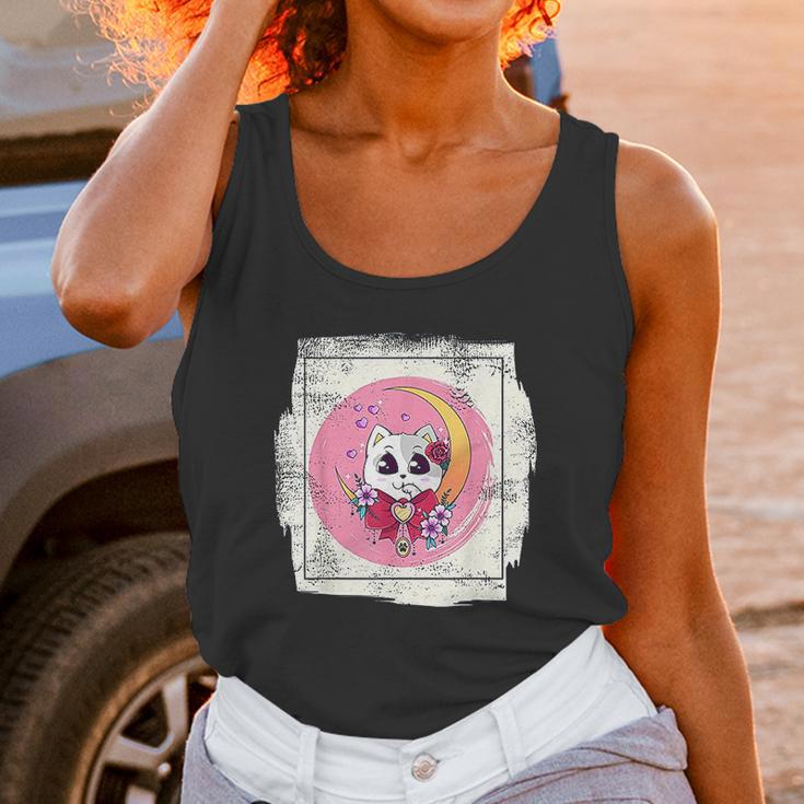 Vintage Kawaii Cat Cute Japanese Anime Manga Gift Unisex Tank Top Gifts for Women