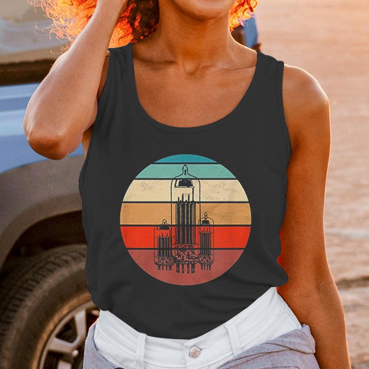 Vintage Retro Analog Audio Vacuum Tube Guitar Bass Tube Amp Unisex Tank Top Gifts for Women