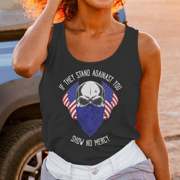 If They Stand Against Show No Mercy Graphic Design Printed Casual Daily Basic Unisex Tank Top Gifts for Women