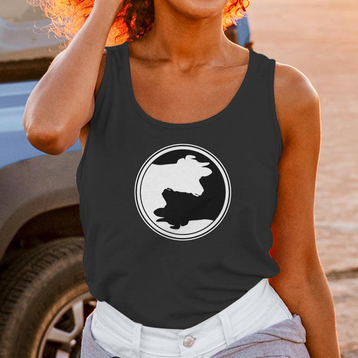 Yin Yang Cows Cow Unisex Tank Top Gifts for Women