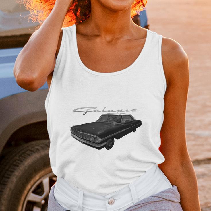 1964 Ford Galaxie Black Unisex Tank Top Gifts for Women