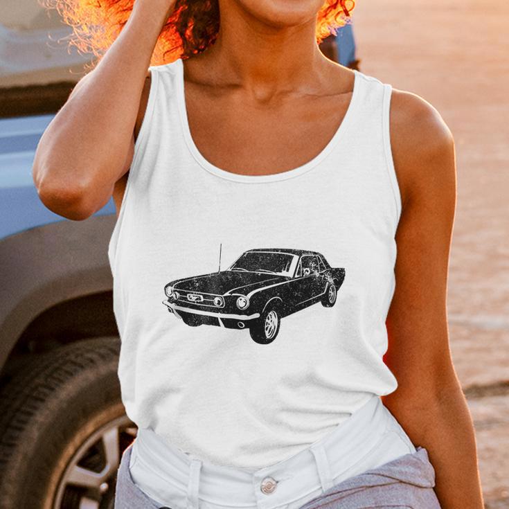 1965 Ford Mustang Coupe Unisex Tank Top Gifts for Women