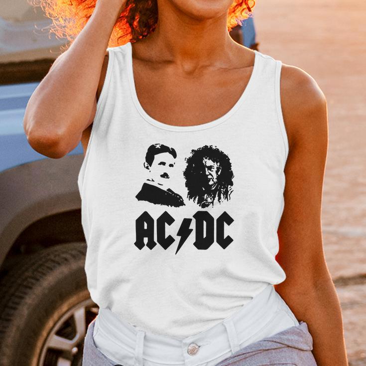 Ac Dc Tesla Edison Shirt Unisex Tank Top Gifts for Women