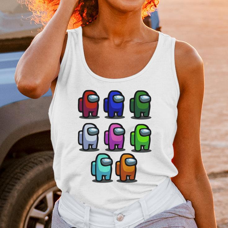 Among Us Characters Shirt Unisex Tank Top Gifts for Women