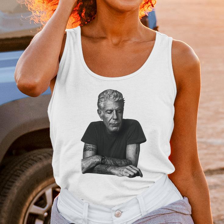 Anthony Bourdain Unisex Tank Top Gifts for Women