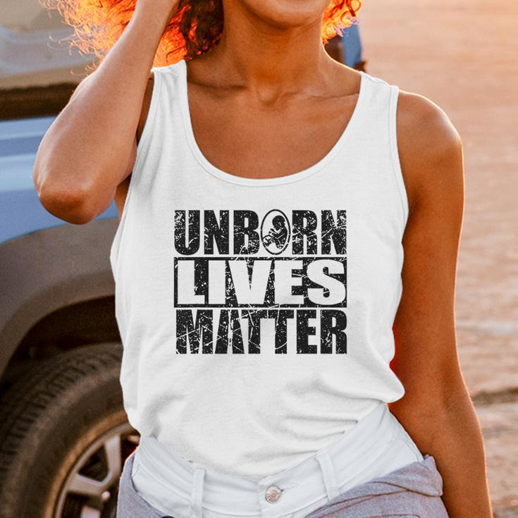 Anti Abortion Unborn Lives Matter Unisex Tank Top Gifts for Women