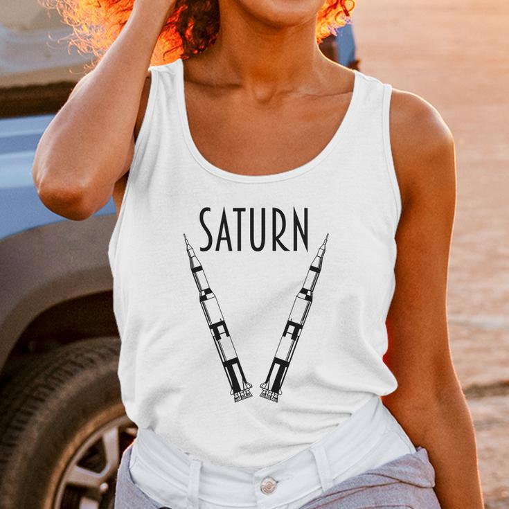 Apollo 11 Saturn V Moon Rockets Shirt Unisex Tank Top Gifts for Women