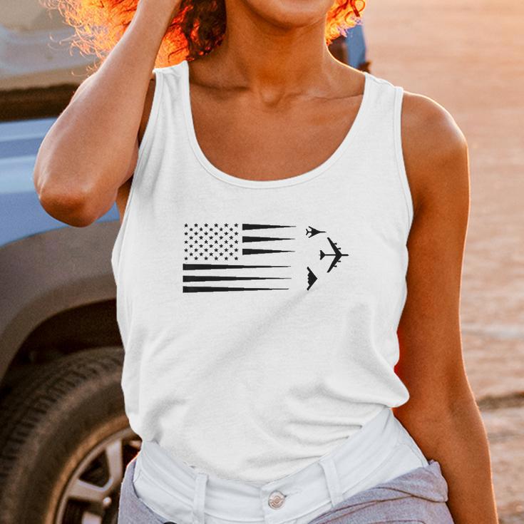 B2 Spirit B1 Lancer B52 Bomber Airplane Unisex Tank Top Gifts for Women