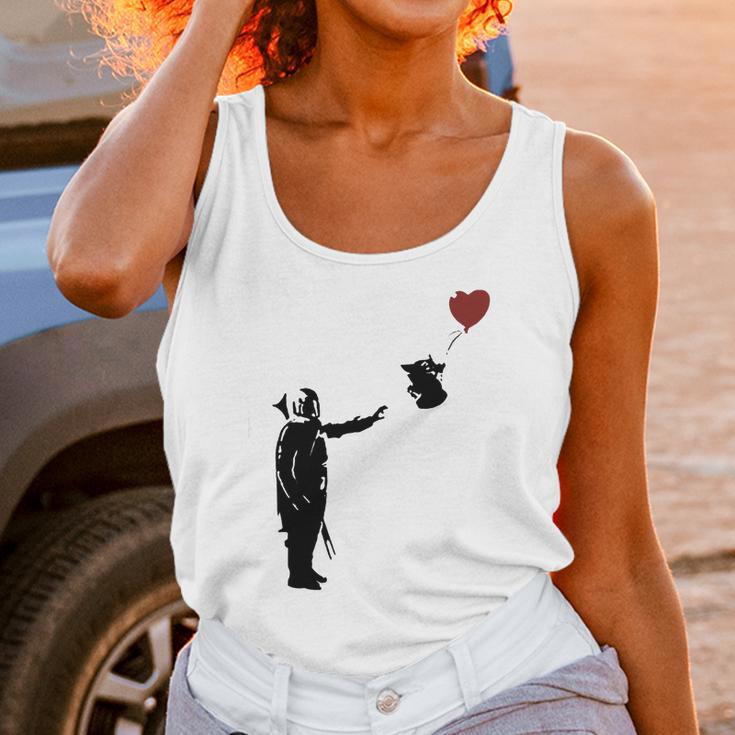 Baby Yoda Graffiti The Mandalorian Shirt Unisex Tank Top Gifts for Women