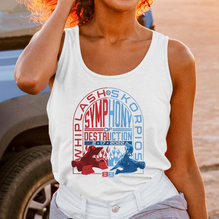 Battlebots February 17Th Main Event Whiplash Vs Skorpios Unisex Tank Top Gifts for Women