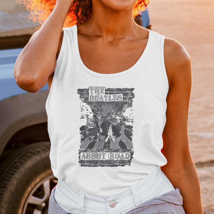 The Beatles Brick Wall Unisex Tank Top Gifts for Women