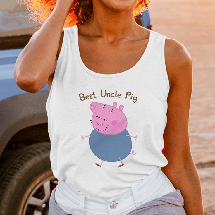 Best Uncle Pig Uncle Pig Peppa Pig Unisex Tank Top Gifts for Women