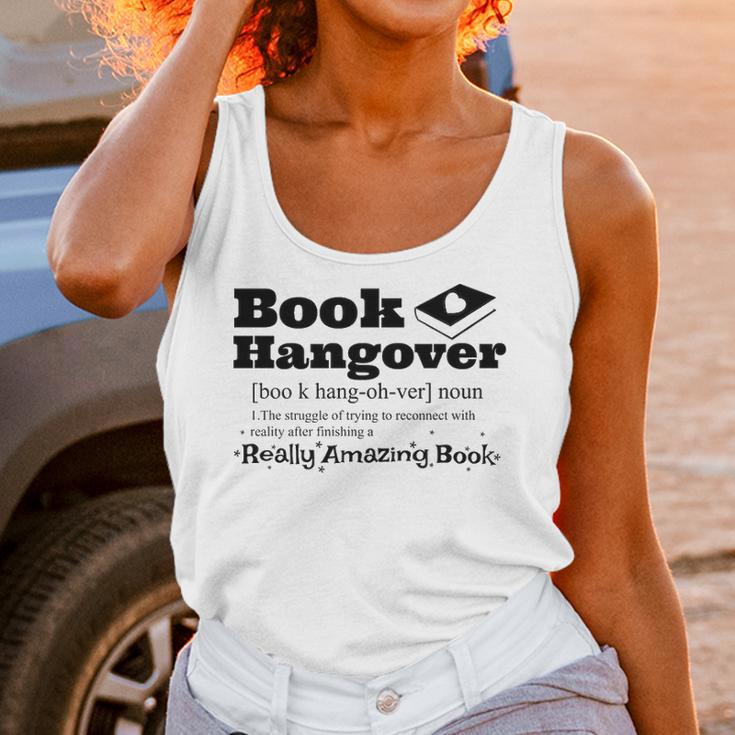 Book Hangover Ella James Logo Unisex Tank Top Gifts for Women