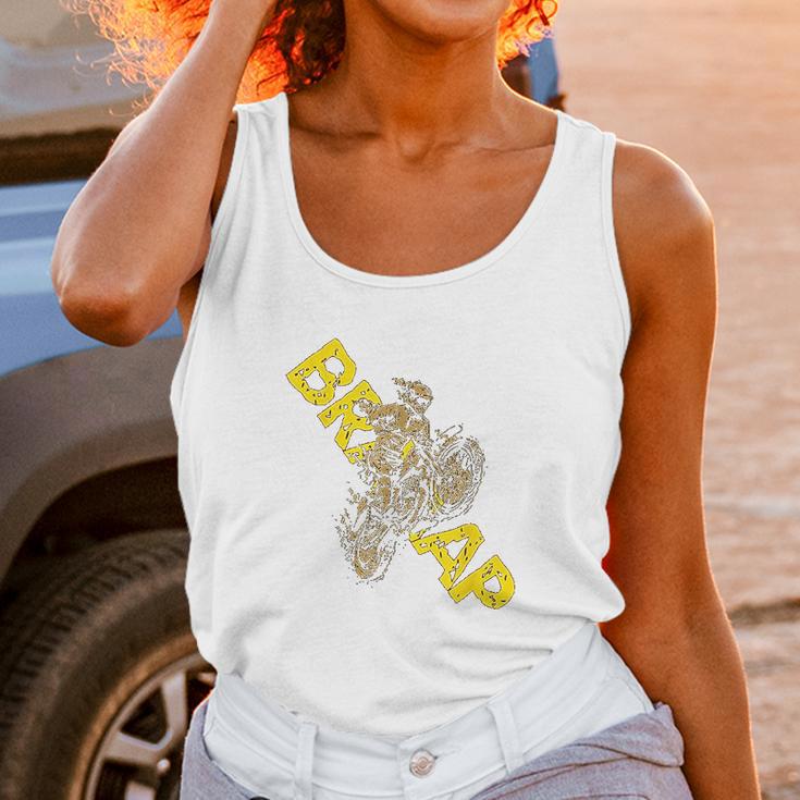 Braaap Funny Motocross Engine Unisex Tank Top Gifts for Women