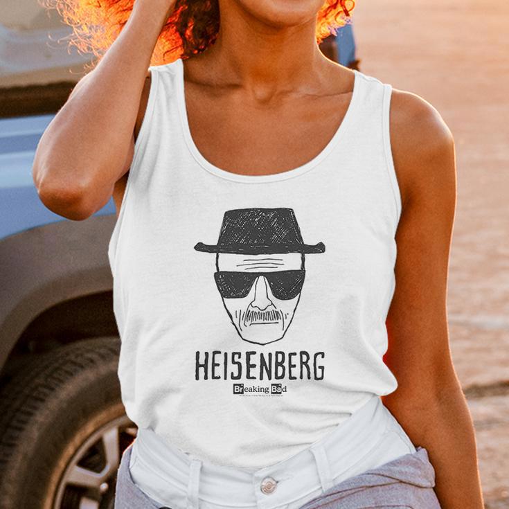 Breaking Bad Hand Drawn Heisenberg Unisex Tank Top Gifts for Women