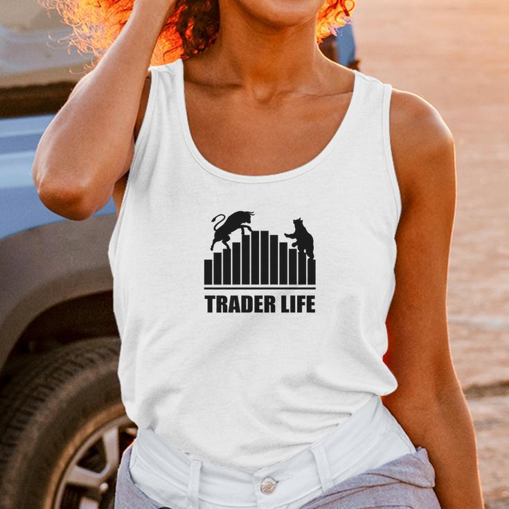 Bulls Vs Bears Day Trader Life Unisex Tank Top Gifts for Women