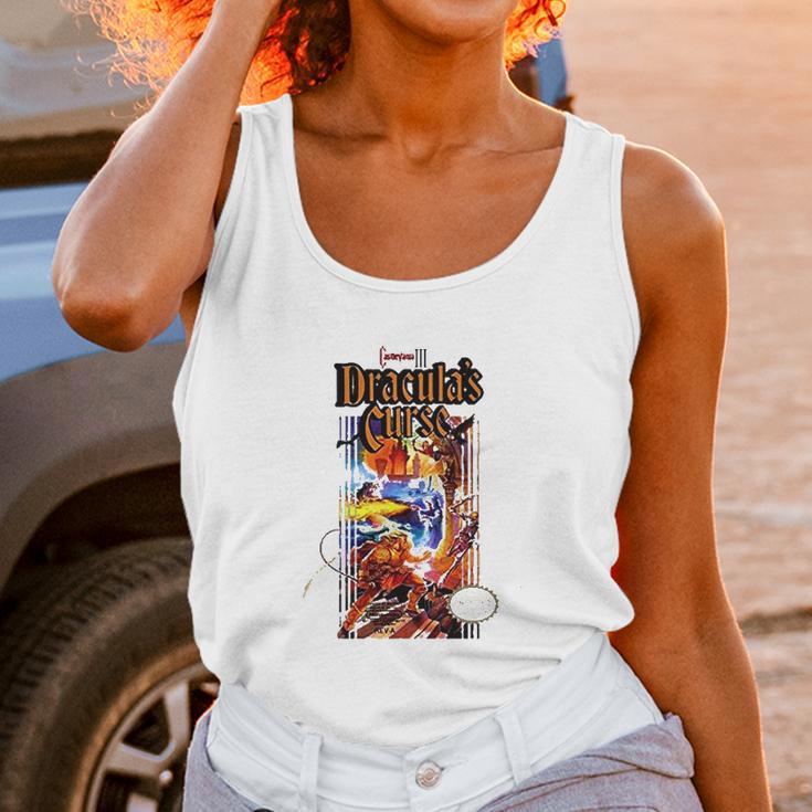 Castlevania 3 Draculas Curse Retro Video Game Unisex Tank Top Gifts for Women