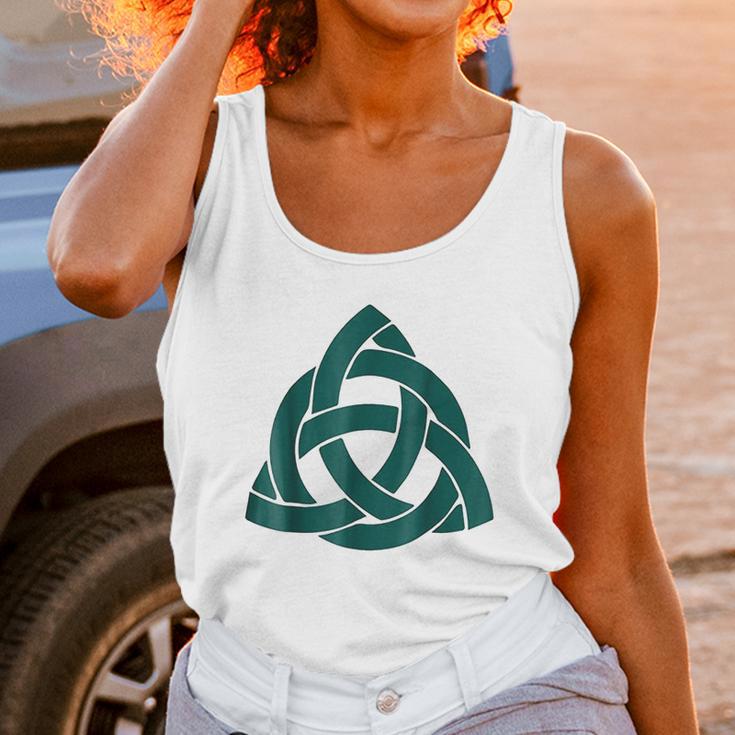 Celtic Knot Triquetra Unisex Tank Top Gifts for Women